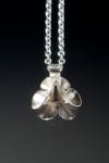 Small FL flower pendant silver