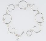 Spiral Silver bracelet