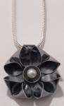 4-clover necklacew pearl