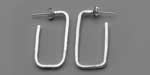 Large Rectangle Earrings